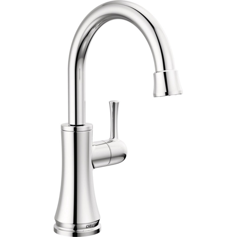 Robinet transitionnel pour boissons, Chrome chrome