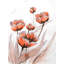 Aquarelle de fleurs sauvages - reproduction encadrée pour la décoration intérieure