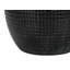 Lighting, H 26 po, lampe de table, céramique noire, abat-jour ivoire / crème, contemporain-1159115488
