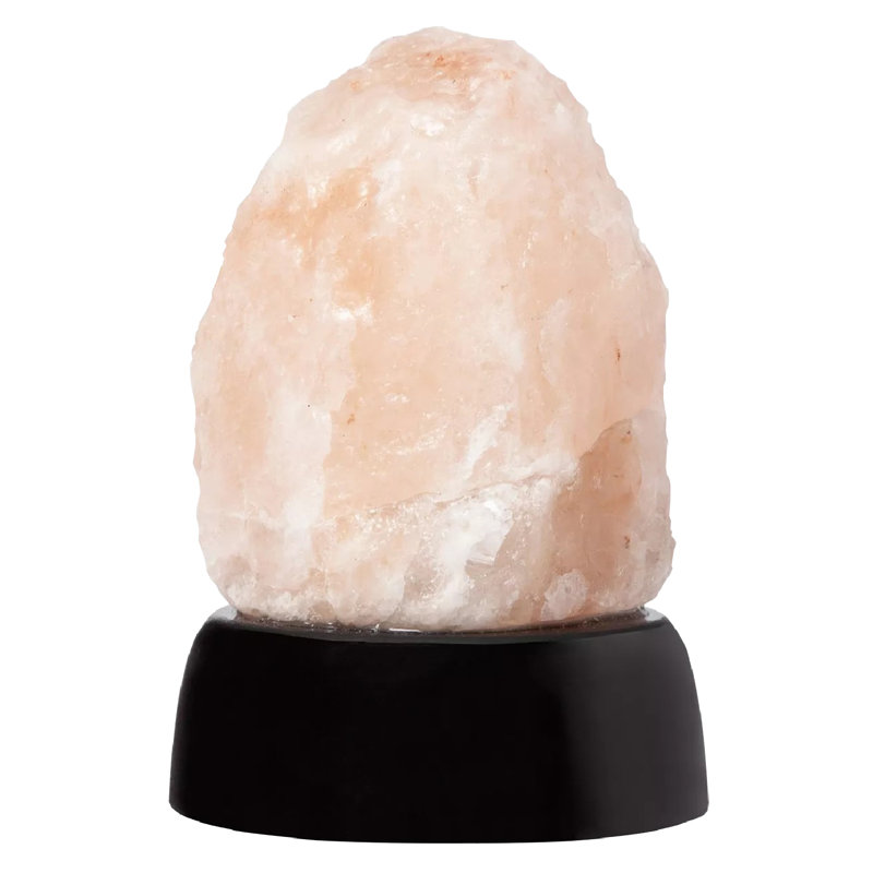 Himalayan Glow USB Base Pink Salt Lamp With LED Multicolor