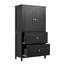 Armoire de salle de bain moderne Fenwick avec tiroirs et tablette ajustable Fenwick-126157697