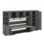 Lit escamotable mural avec garde-robe, armoire et bureau Murphy-1974796189