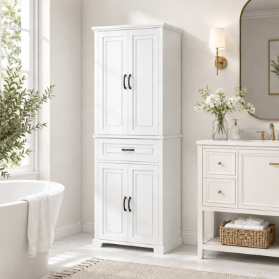 Evan 72.2'' Freestanding Bathroom Cabinet