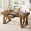 Bureau d'ordinateur rétro brun foncé avec petit tiroir, bureau très large de 55 po pour la maison et le bureau - idéal pour les jeux et les installations multi-écrans