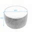 Repose-pieds rond avec rangement, table de bout et repose-pieds-1813626888