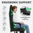 Fabric Gaming Chair with Footrest&Lumbar Support, Ergonomic High-Back-105552478