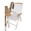 Navya 4 - Person Teak Patio Dining Set with Extendable Rectangular Table