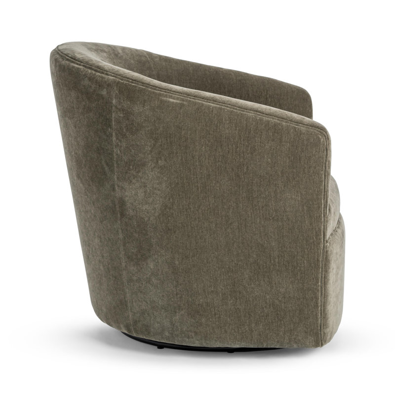Valencia Swivel Accent Chair, Olive Moss