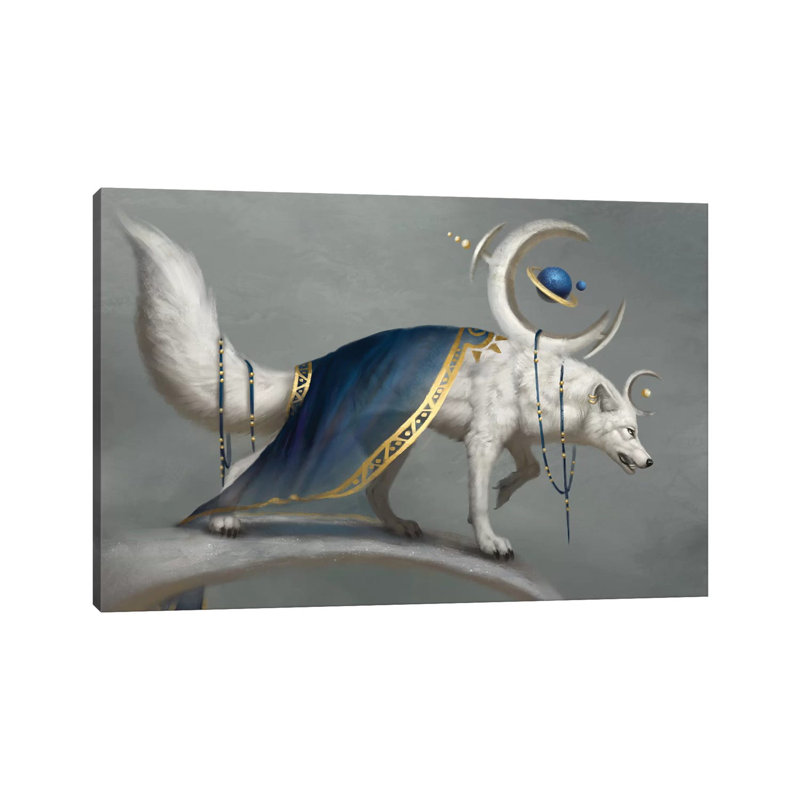 Controller Of Worlds by Jade Merien - Wrapped Canvas Print, 45.72cm H x 66.04cm W x 1.905cm D