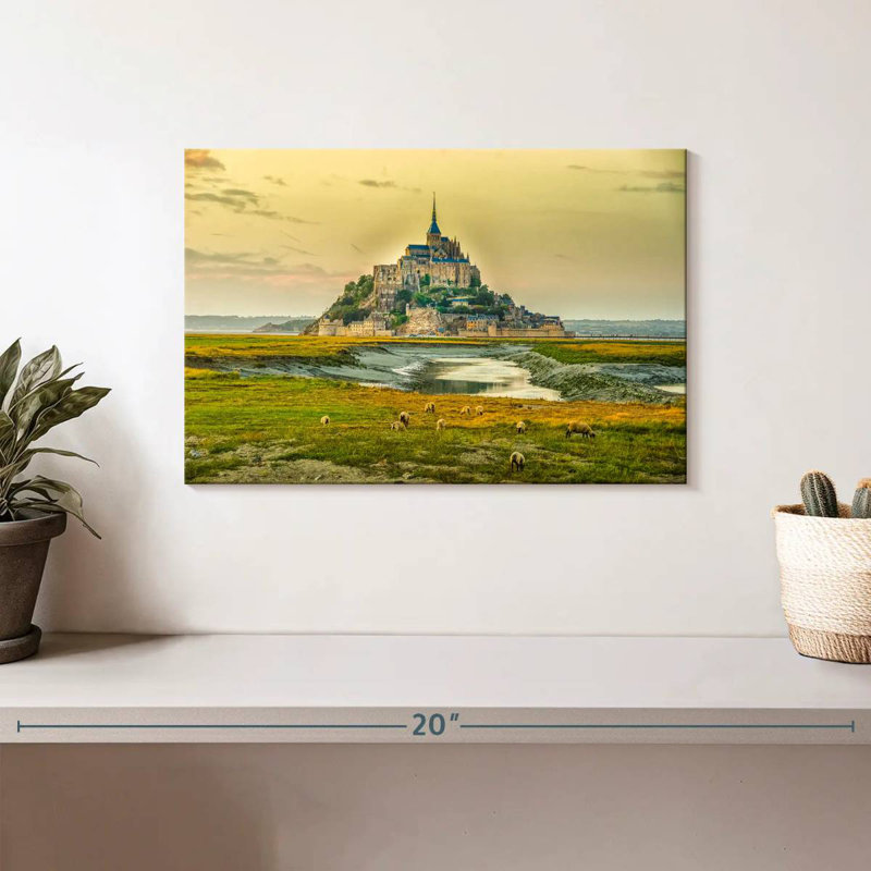 Saint-Michel, H 8 po x l 12 po