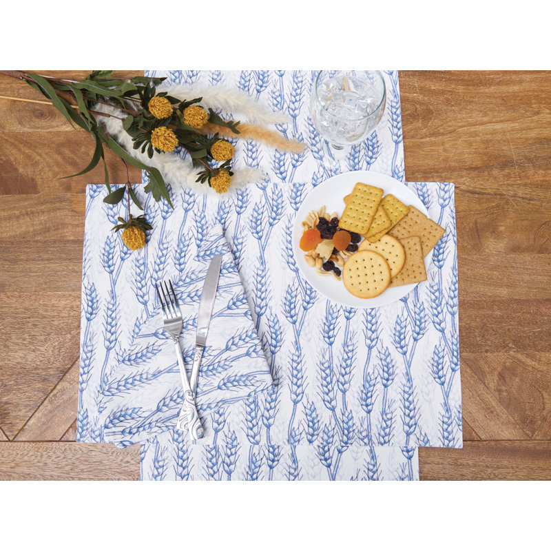 Ravenne No Pattern Cotton Table Runner