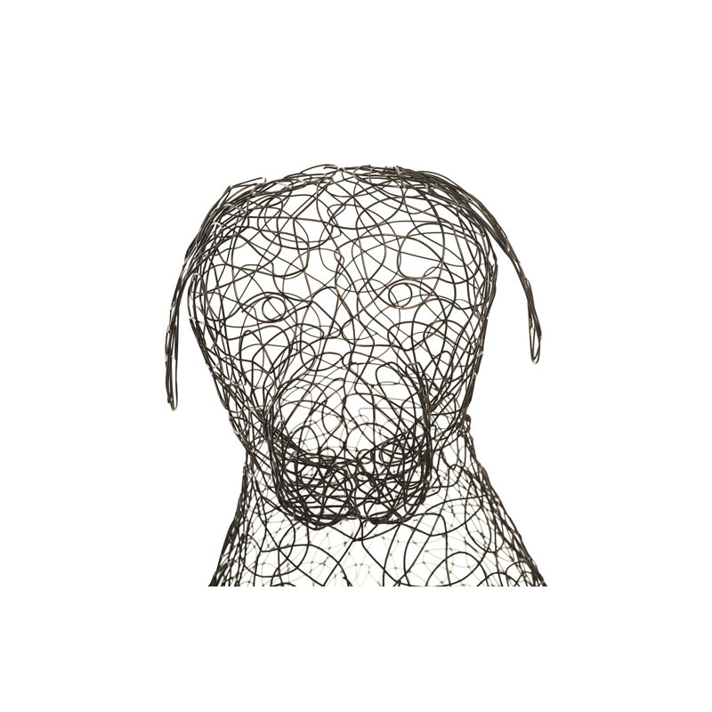 Crazy Wire Retriever Statue
