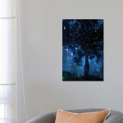 Midnight Sky II by Irena Orlov - Wrapped Canvas Print