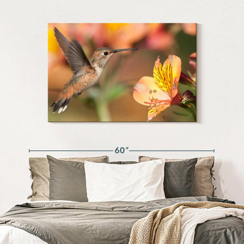 Brampt Charming Hummingbird, 32" H x 48" W