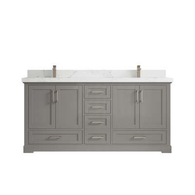 Ensemble de meuble-lavabo double 72 po Esin