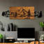 Handmade Wall Decor on Solid Wood