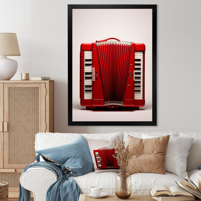 " Music Accordions Accord Classic Red I "