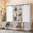 The multifunctional entryway cabinet features sliding rails for ample storage space, cleverly combining a storage unit with a tree-shaped entryway design. Ideal for living rooms and hallways,White-2005669195