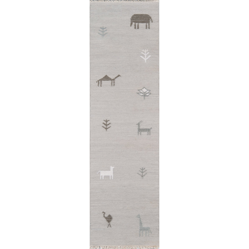 Laury Wool Indoor Rug, Runner 2'3" x 8'