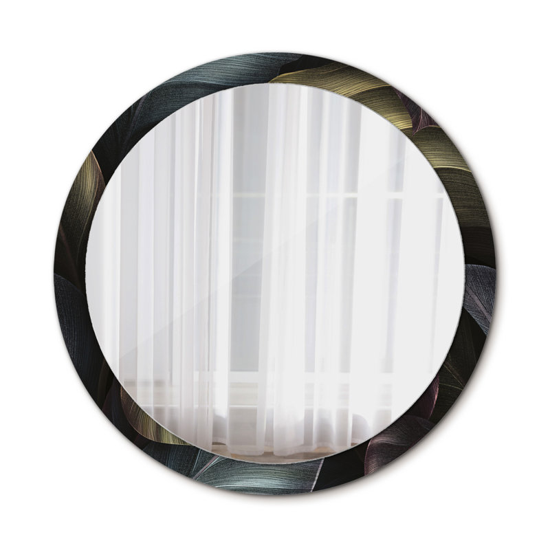 Huldar Glass Flat Wall Mirror