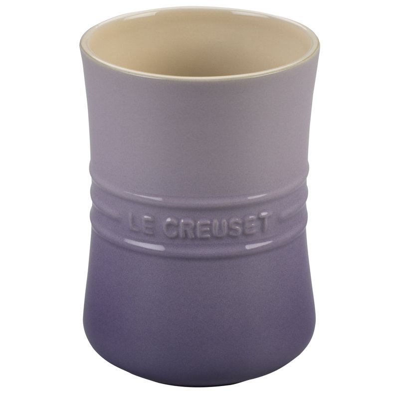 Stoneware Utensil Crock, Cerise, 1 qt.