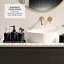 Ensemble d'accessoires de salle de bain 26 pièces avec rideau de douche, tapis et organisateur de panier de douche Clara Clark-131264739