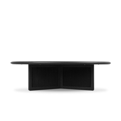 Jake Round Coffee Table-Oak Veneer