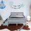 Lit plateforme double en bois avec garde-corps et deux tiroirs de rangement-1744906955-1744906956