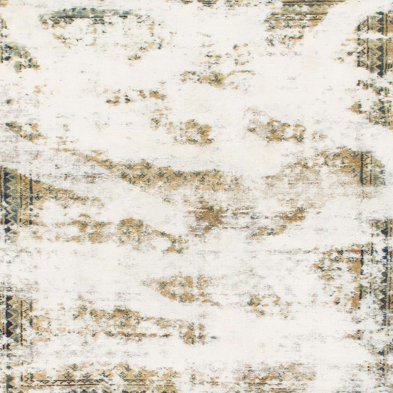 Abstract Indoor Rug, Square 3'
