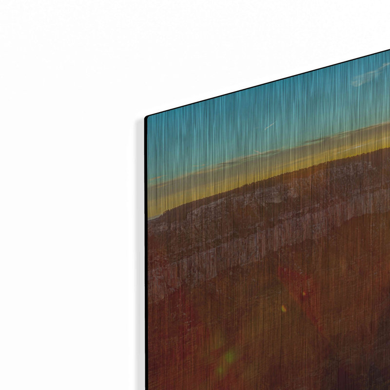  «Utah Sunset», art mural en métal, H 12 po x l 16 po