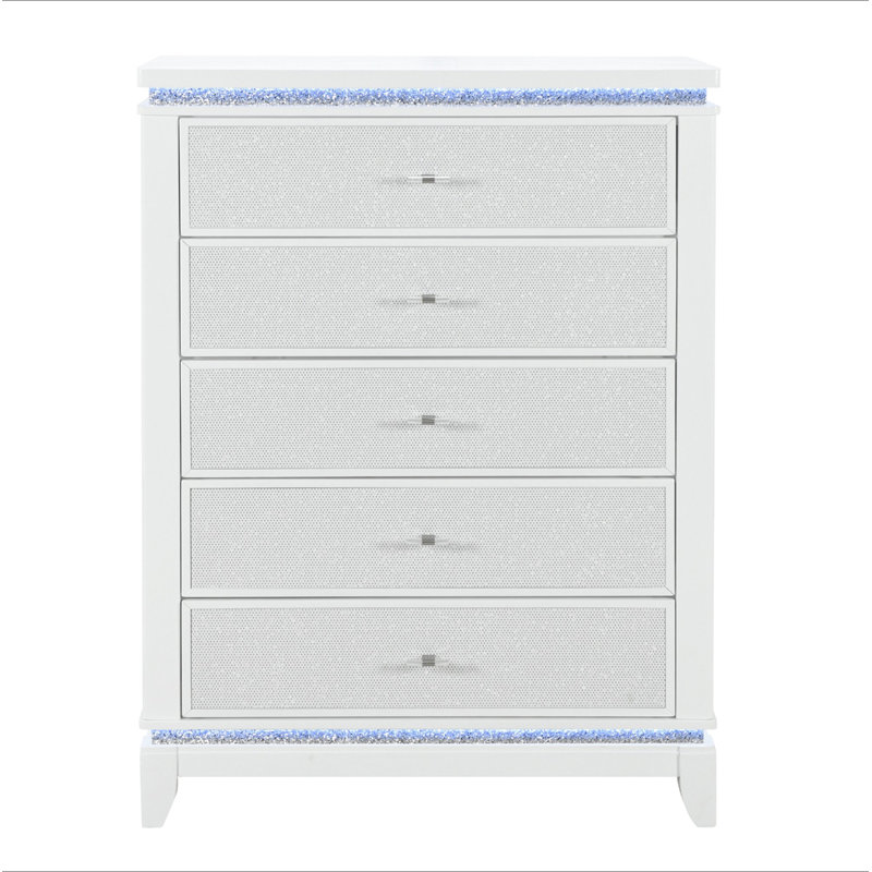 Commode blanche ADALID