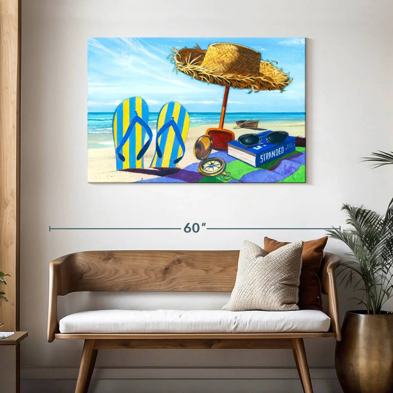 Alvord Stranded, 30" H x 45" W
