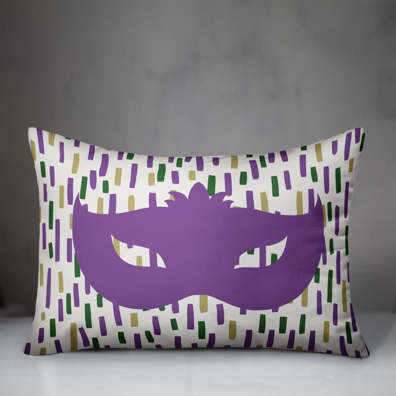 Coussin Mardi Gras