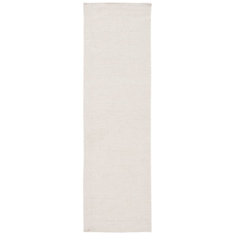 Opperman Handmade Tufted Cotton/Wool Ivory Area Rug