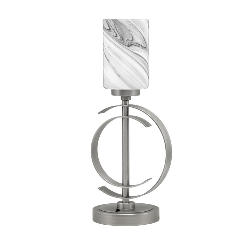 Gulas Stainless Steel Table Lamp, Graphite