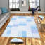 Luxueux tapis imprimé en 3D, 5,9 x 9,2 pieds | 100% polyester, velours de 0,3 po de hauteur, 650 g / m² | Antibactérien et antidérapant dessous, lavable à la machine pour un entretien facile | Parfait pour le salon, la chambre à coucher ou le bureau-76609428