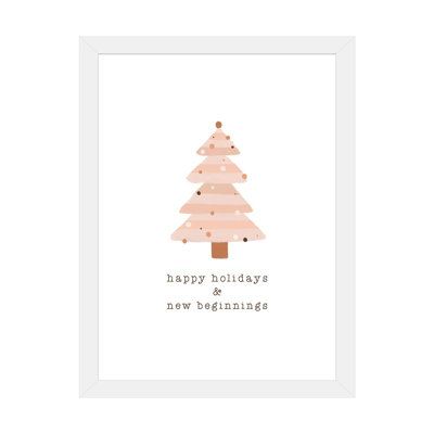 « Happy Holidays & New commencements » par Orara studio, reproduction d’art