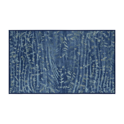 Machine Washable Gray Area Rug