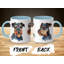 11oz Watercolour Airedale Terrier Design Coffee Mug-617446718
