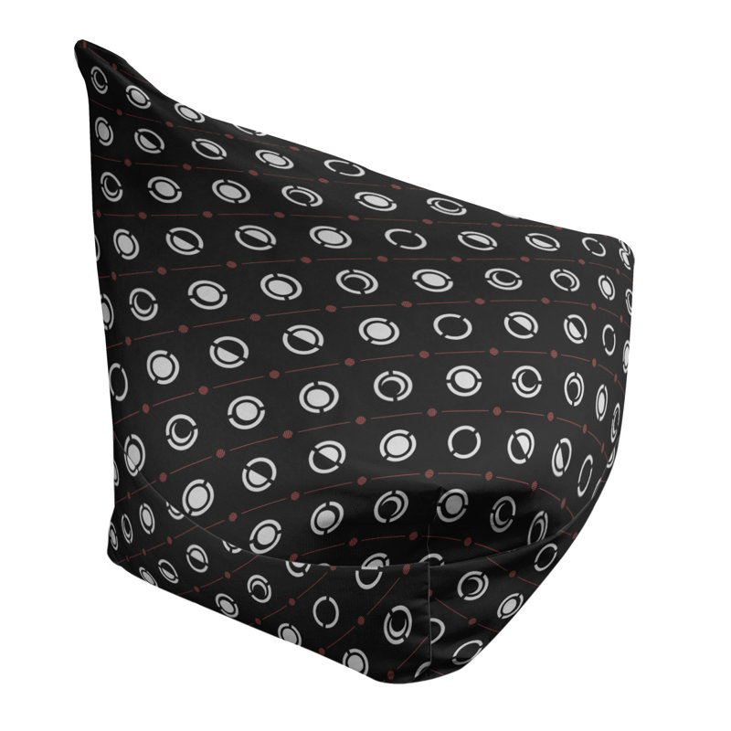 Housse de sac de pois, Rouge, H 27 po x l 30 po x P 25 po, Bourre en polyester