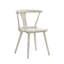 Ensemble de chaises de salle à manger rustiques en bois massif facile à assembler, parfait pour les cuisines de campagne-127382320