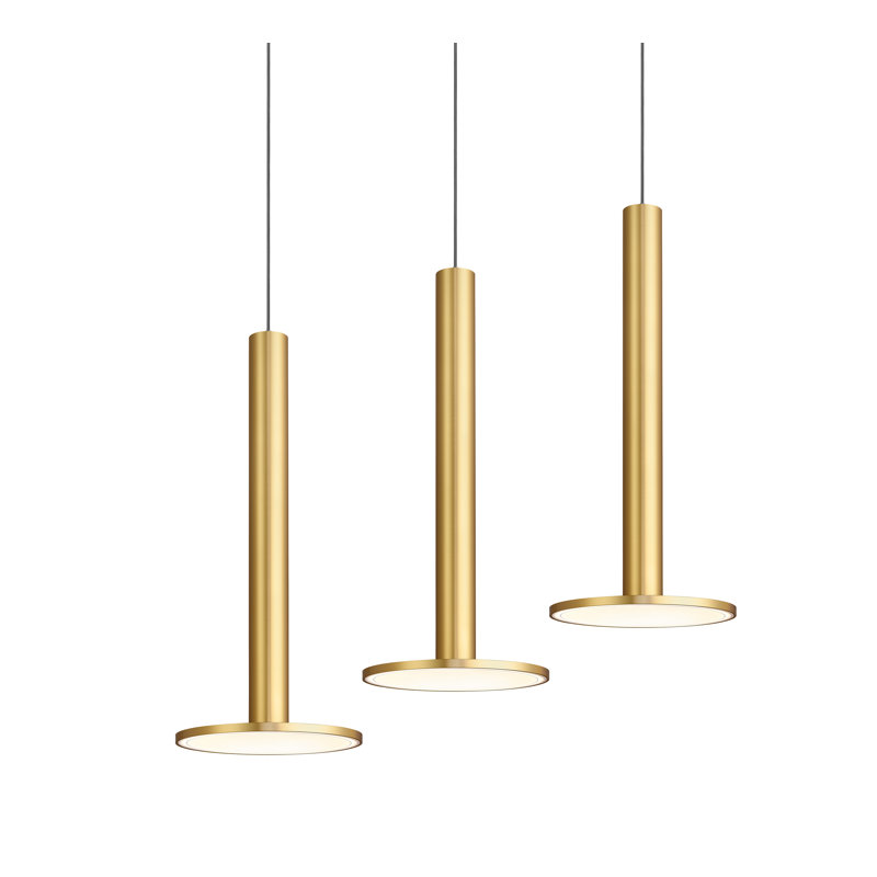 Luminaire suspendu Cielo, Laiton