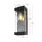 Linch Outdoor Wall Sconce in Black-1283291413