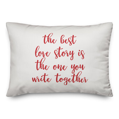  Coussin décoratif The Best Love Story