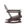 Cullan Plastic Rocking Adirondack Chair with Table