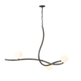 Slide 3 - Light Unique Modern Linear Chandelier