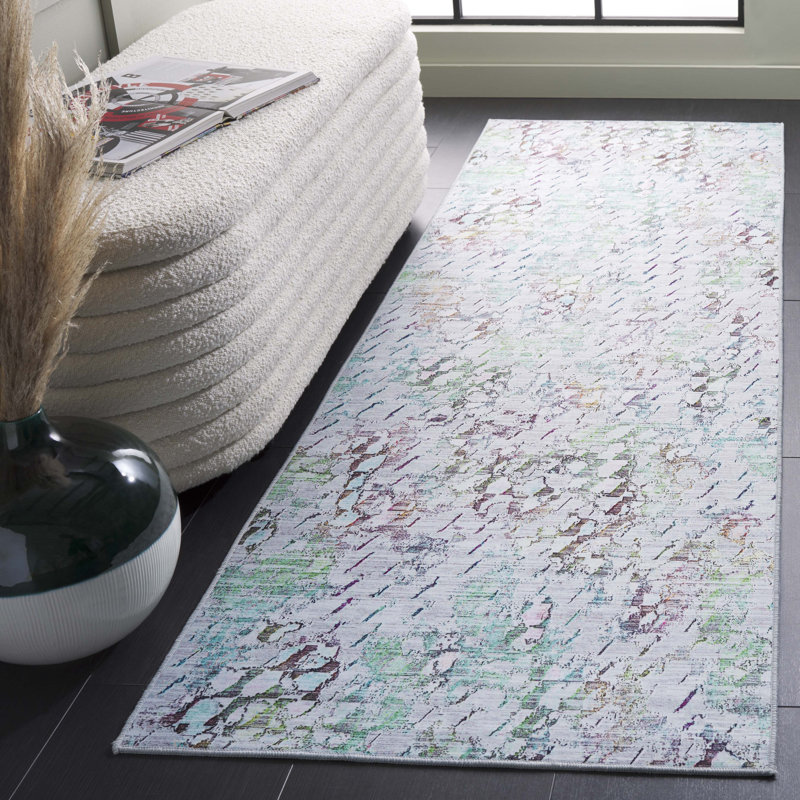 Tapis Braileigh avec envers antidérapant, Tapis de couloir 2 pi 6 po x 8 pi