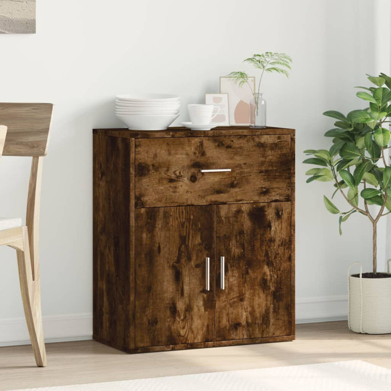 Omran 60cm Sideboard, Smoked Oak