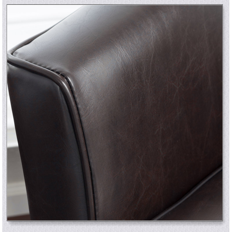 CHAISE CLUB Simple et moderne, base solide, rembourrée et épaisse