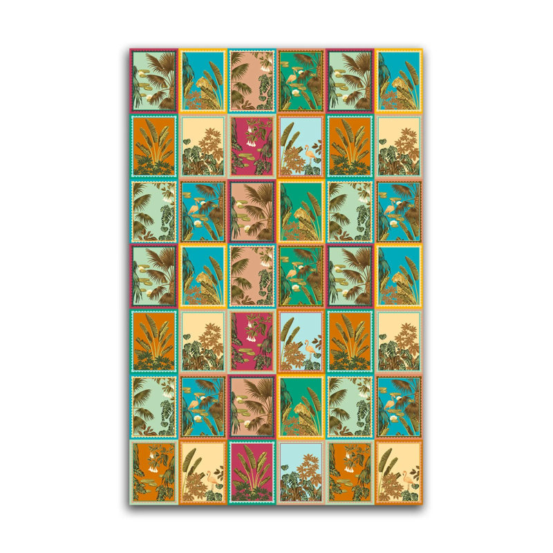 Tapis intérieur / extérieur Bailasan, Tapis de couloir 3 pi 11 po x 8 pi 2 po